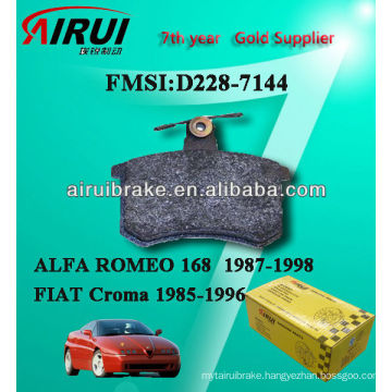 D228 ALFA ROMEO 164 semi-metallic brake pad